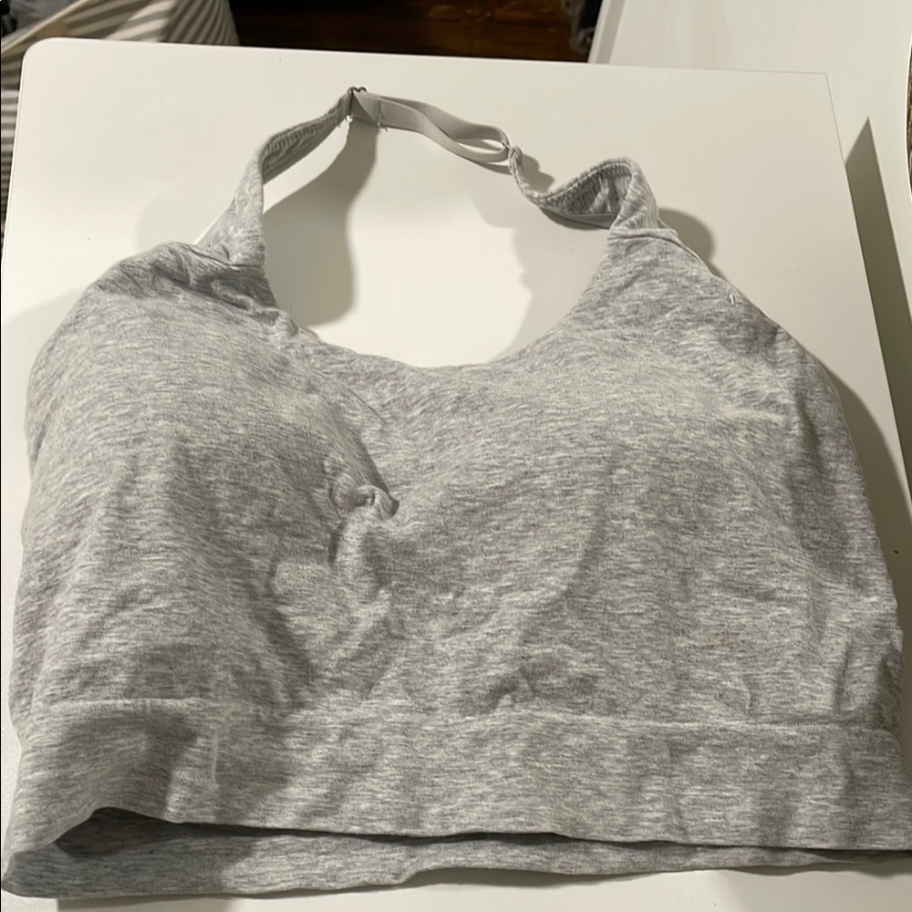 Gray Women's Auden halter bra top